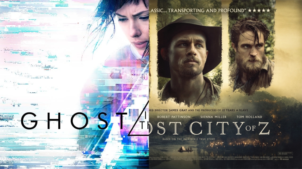 Some Cold Takes: The Lost City of Z and Ghost in the Shell